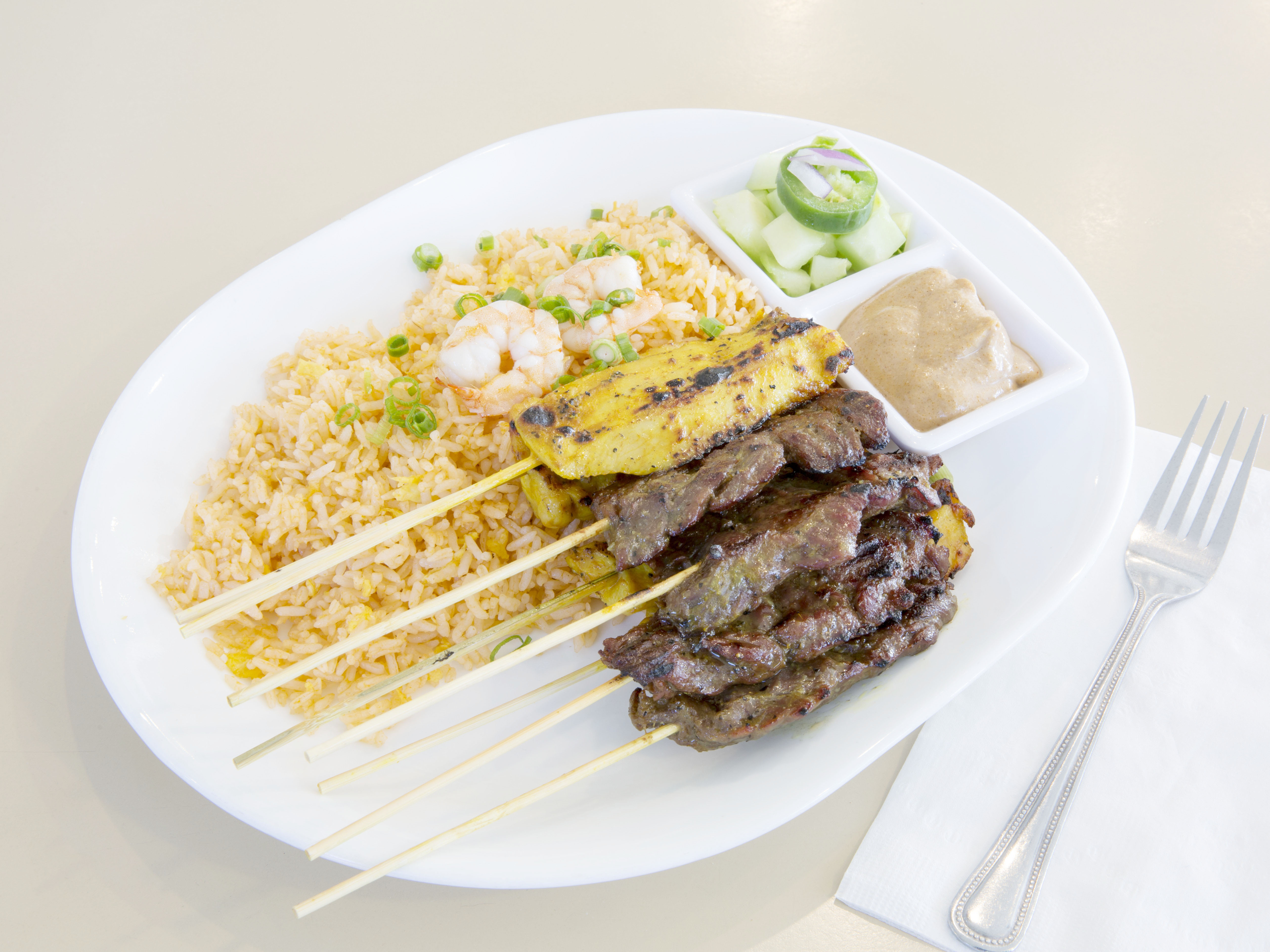 Order S8. Satay food online from Thai Original BBQ & Restaurant store, Long Beach on bringmethat.com