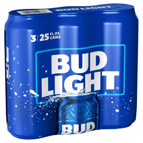Order BUD LIGHT 3 PACK 25 FL OZ. CANS food online from Quik Food Mart store, Avondale on bringmethat.com