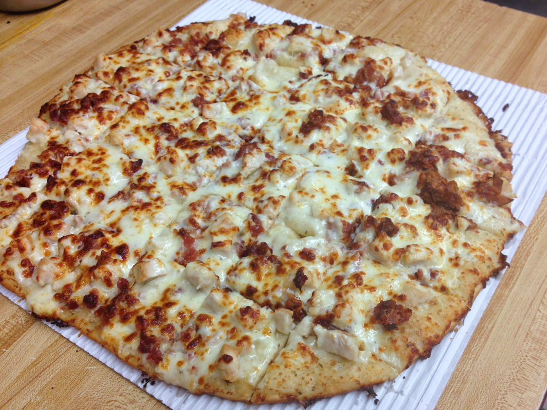 Order Chicken Bacon Ranch Pizza food online from Americana Pizza store, Centerville on bringmethat.com