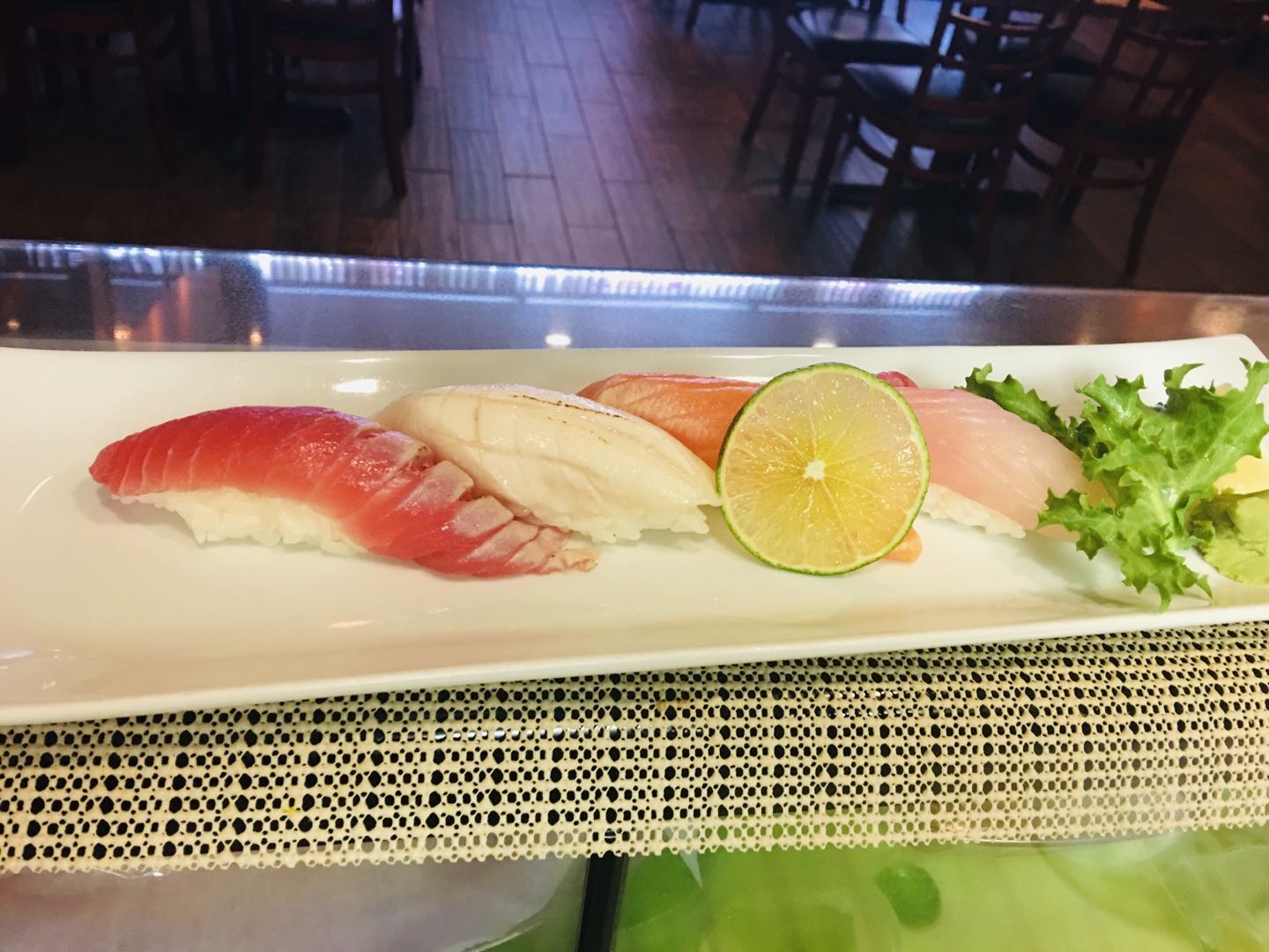 Order Sushi Sampler food online from Crane Restaurant store, Nashua on bringmethat.com