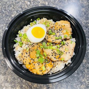 Order Chashu Pork Rice Bowl food online from Thaihot2 store, Minot on bringmethat.com