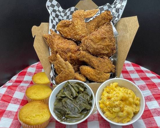 Order 12 pcs Bucket Family Meal food online from Keith Chicken N Waffles store, Daly City on bringmethat.com
