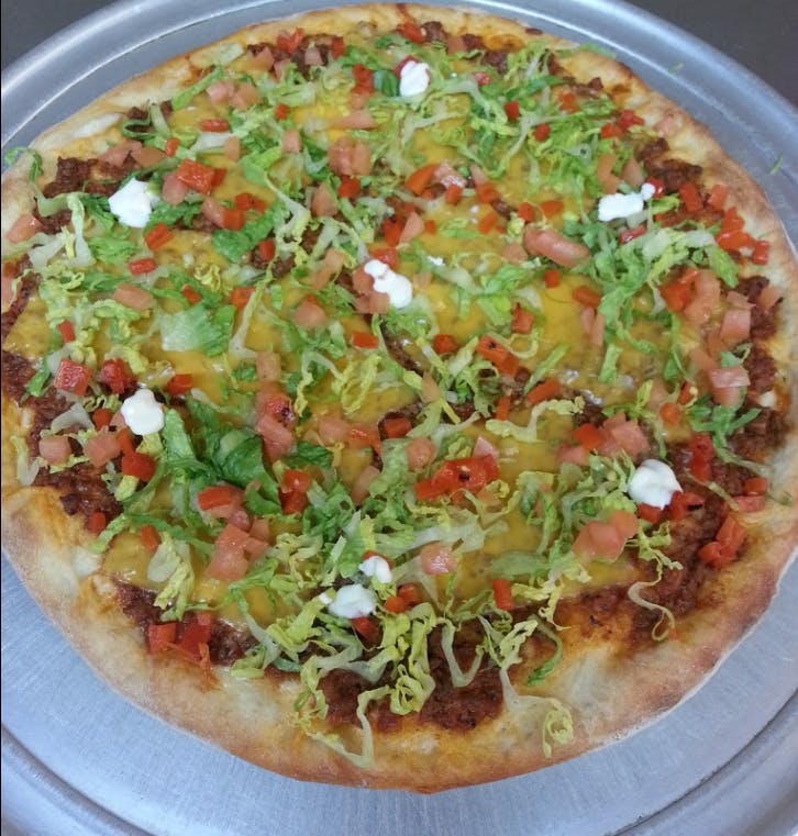 Order Mexican Pizza - Large 16" food online from Peppino's Pizza and Restaurant store, Kearny on bringmethat.com
