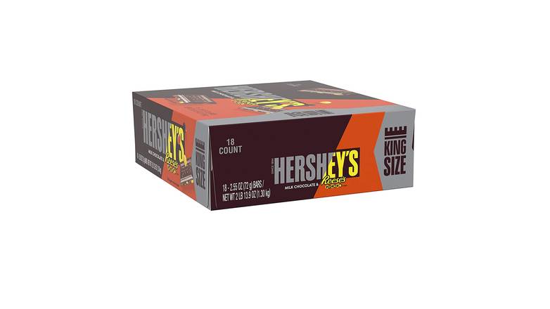 Order Hershey'S Milk Chocolate & Reese'S Piece Candy Bar food online from Red Roof Market store, Lafollette on bringmethat.com