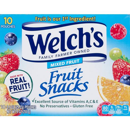 Order Welch's Fruit Snacks Mixed Fruit, 9 OZ  food online from Cvs store, Rochester Hills on bringmethat.com