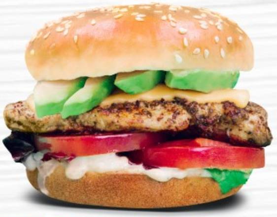 Order California Grilled Chicken Burger food online from Burgerim store, Riverside on bringmethat.com