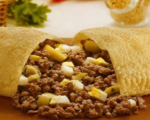 Order Ground beef with hearts of palm / Carne com Palmito food online from Bacalhau Grill store, San Jose on bringmethat.com