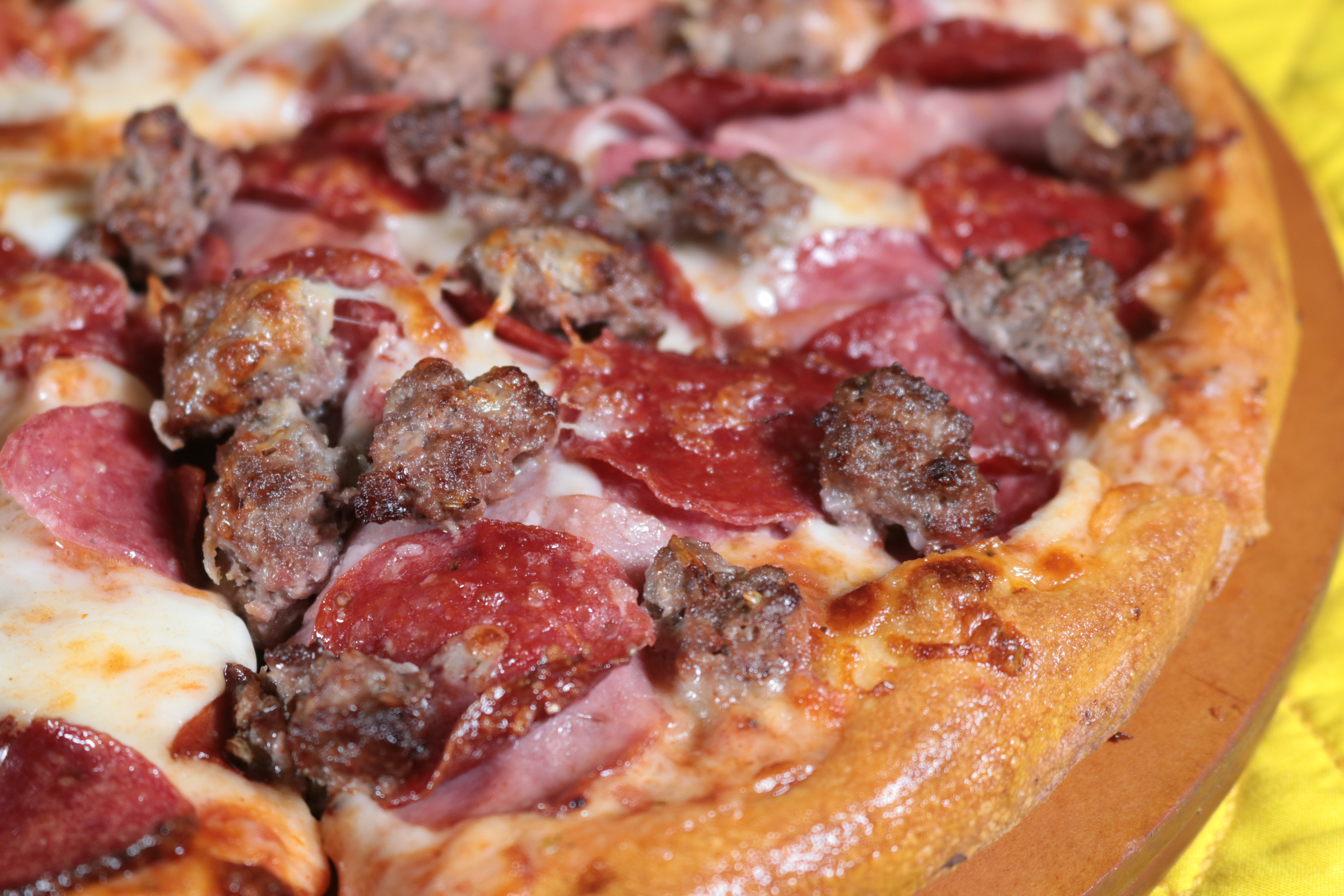 Order All Meat Pizza food online from Pizza express store, San Jose on bringmethat.com