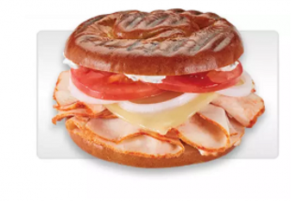 Order Regular Buffalo Chicken Panini Grilled Sub food online from Blimpie Food Court store, Hackensack on bringmethat.com