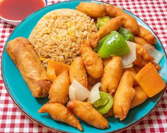 Order Sweet & Sour Chicken food online from Chick N Chung store, Houston on bringmethat.com