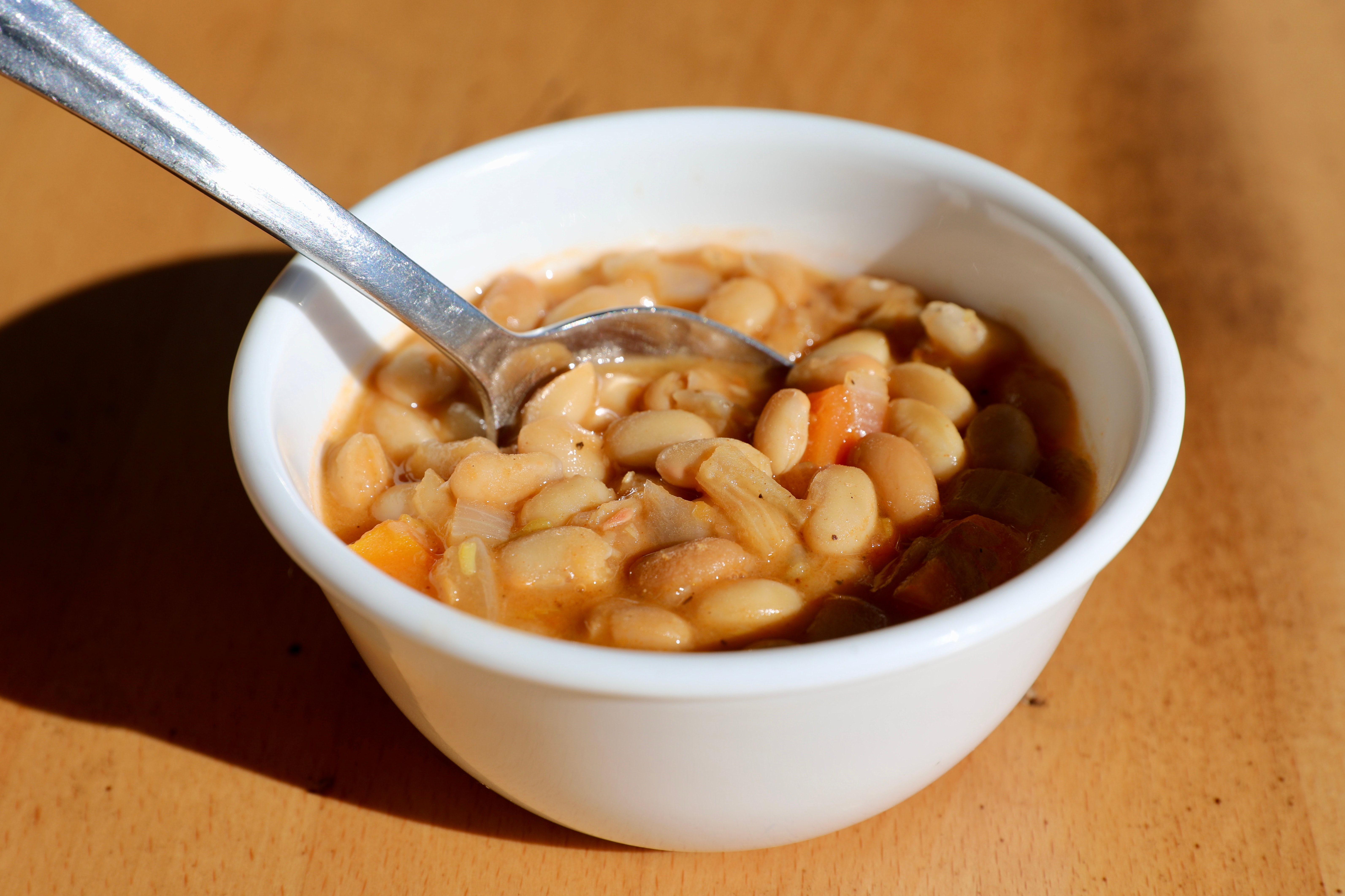 Order White Beans and Vegetables food online from Fire Hen store, Atlanta on bringmethat.com