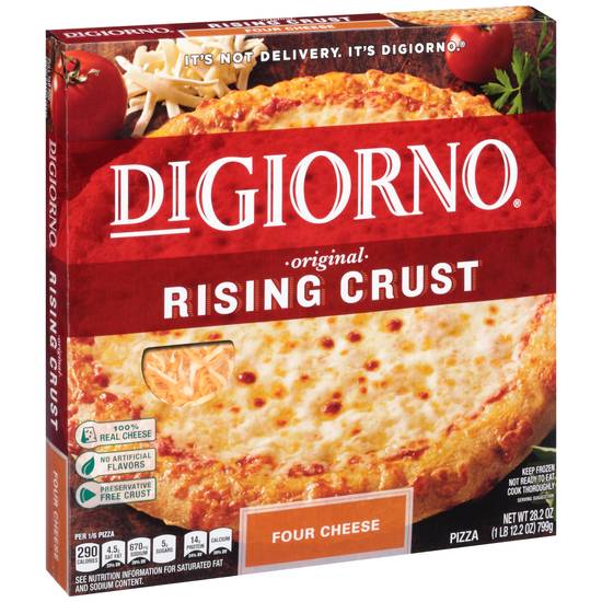 Order DiGiorno Four Cheese Original Rising Crust Pizza, 28.2 OZ food online from Cvs store, SPANISH FORT on bringmethat.com