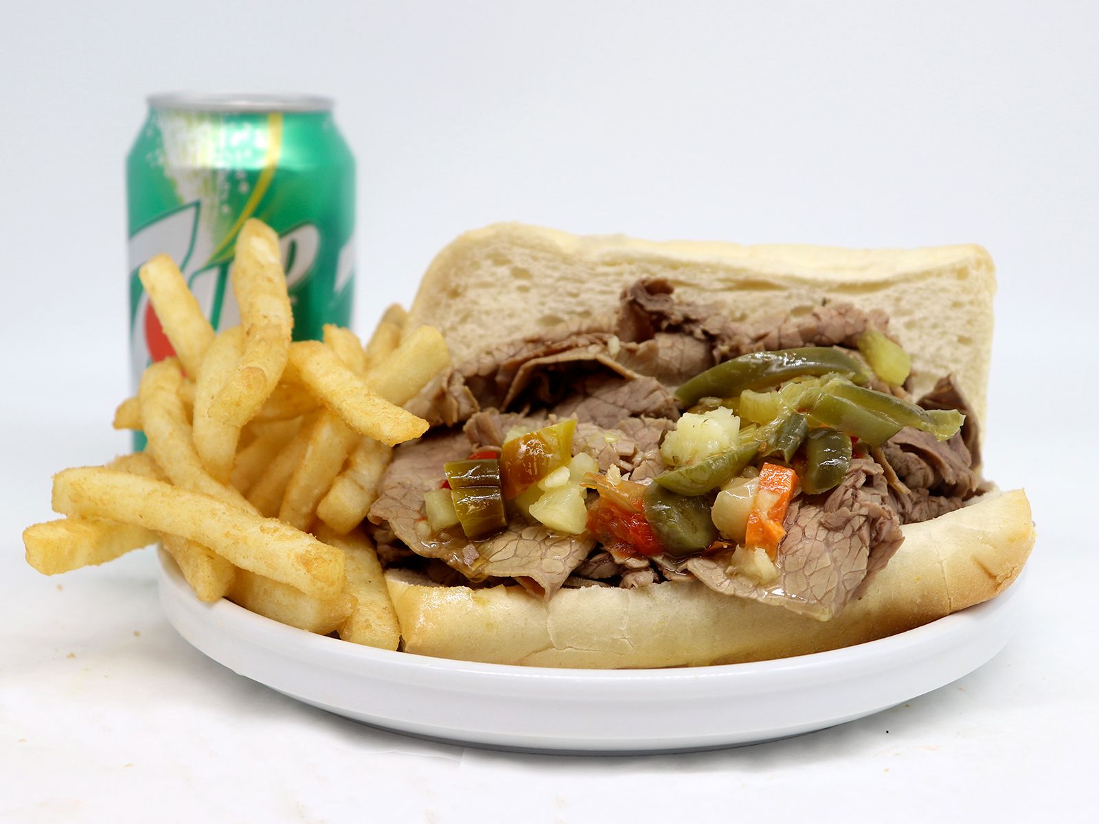 Order Italian Beef COMBO food online from Seashell #6 store, Chicago on bringmethat.com