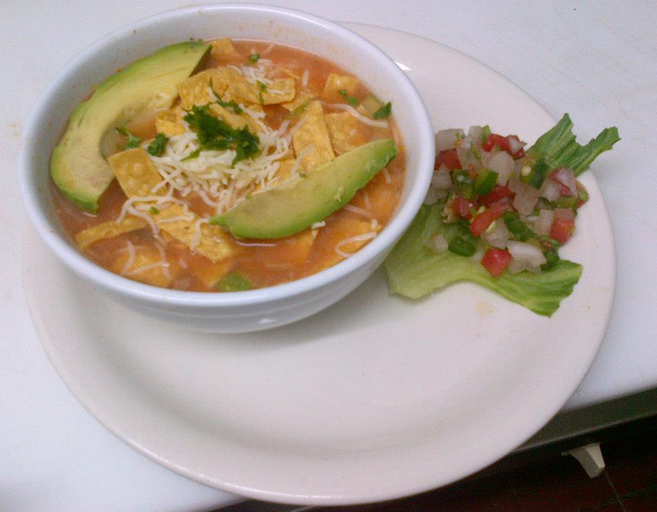 Order Tortilla Soup food online from Senor Bean Mexican Grill-Cantina store, Dallas on bringmethat.com