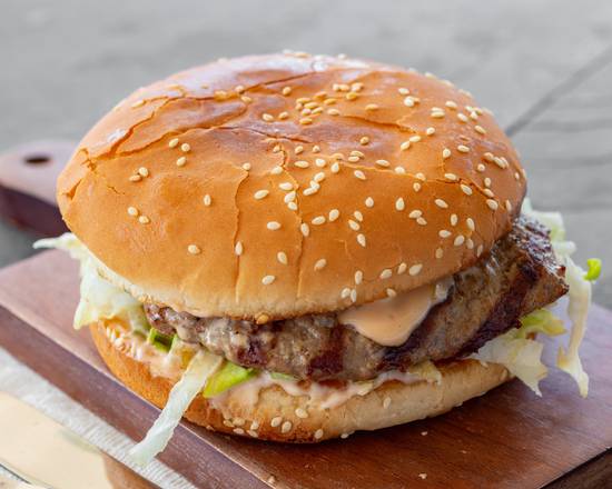 Order Hamburger (1/4 lb) food online from Tam Burgers #7 store, Los Angeles on bringmethat.com