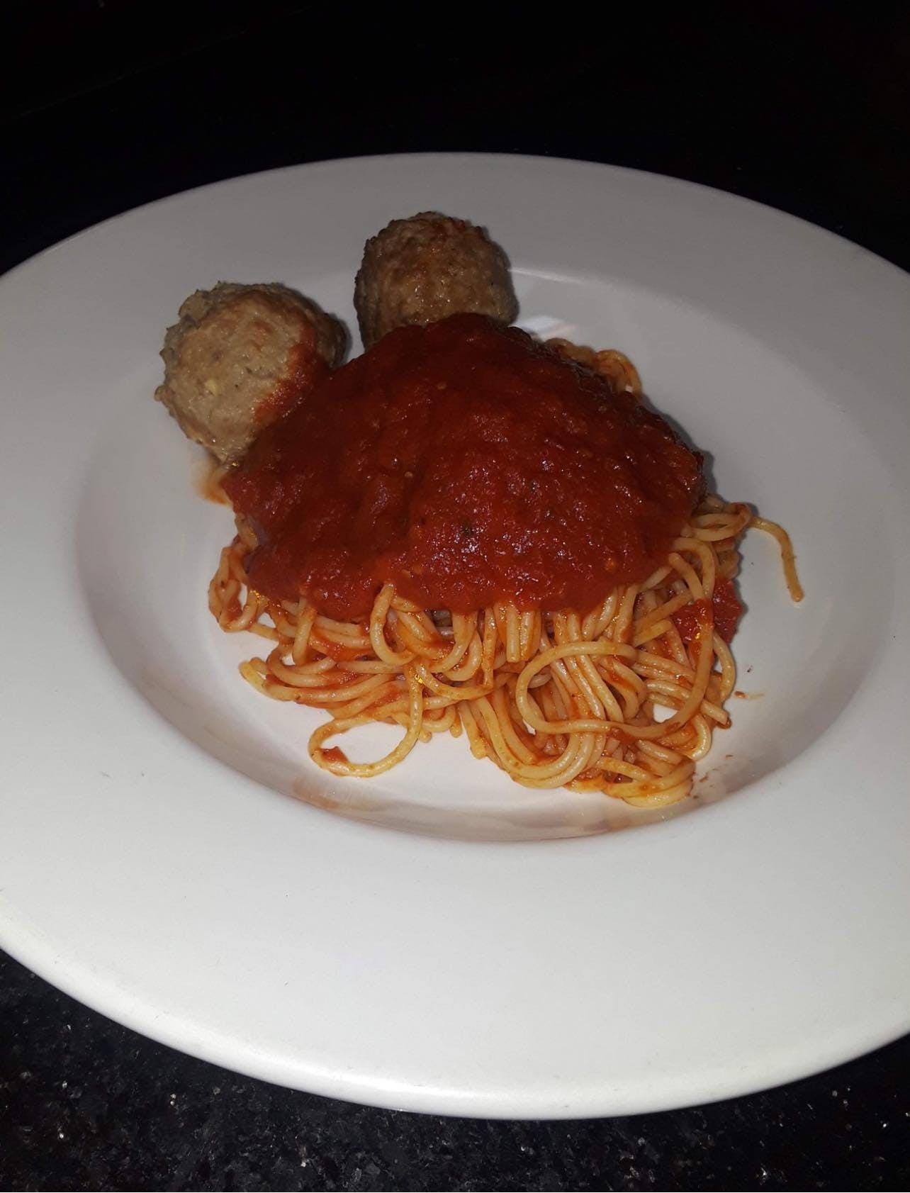 Order Spaghetti with Meatballs - Pasta food online from Roma Italian Restaurant store, Ada on bringmethat.com