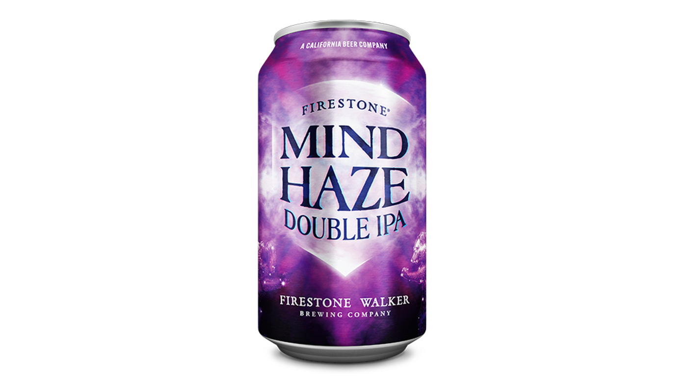 Order Firestone Walker Double Mind Haze 19.2oz Can food online from Circus Liquor store, Los Angeles on bringmethat.com