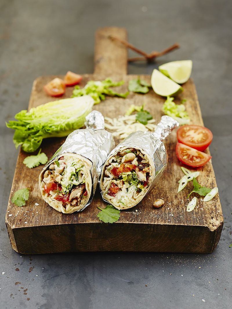 Order Grilled Chicken Burrito food online from Jackson Hole store, Englewood on bringmethat.com