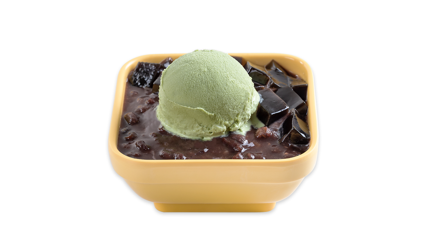 Order V9. Grass Jelly and Red Bean Soup  food online from Sweethoney Dessert store, Colma on bringmethat.com