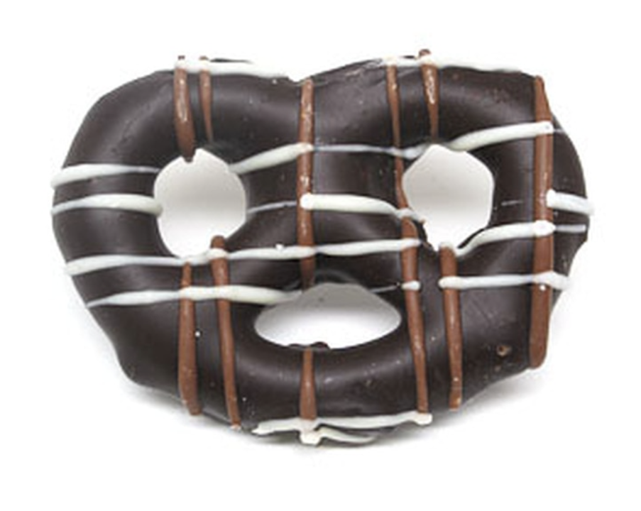 Order DARK Chocolate Covered Drizzle Pretzel food online from The Sweet Shop Nyc store, New York on bringmethat.com