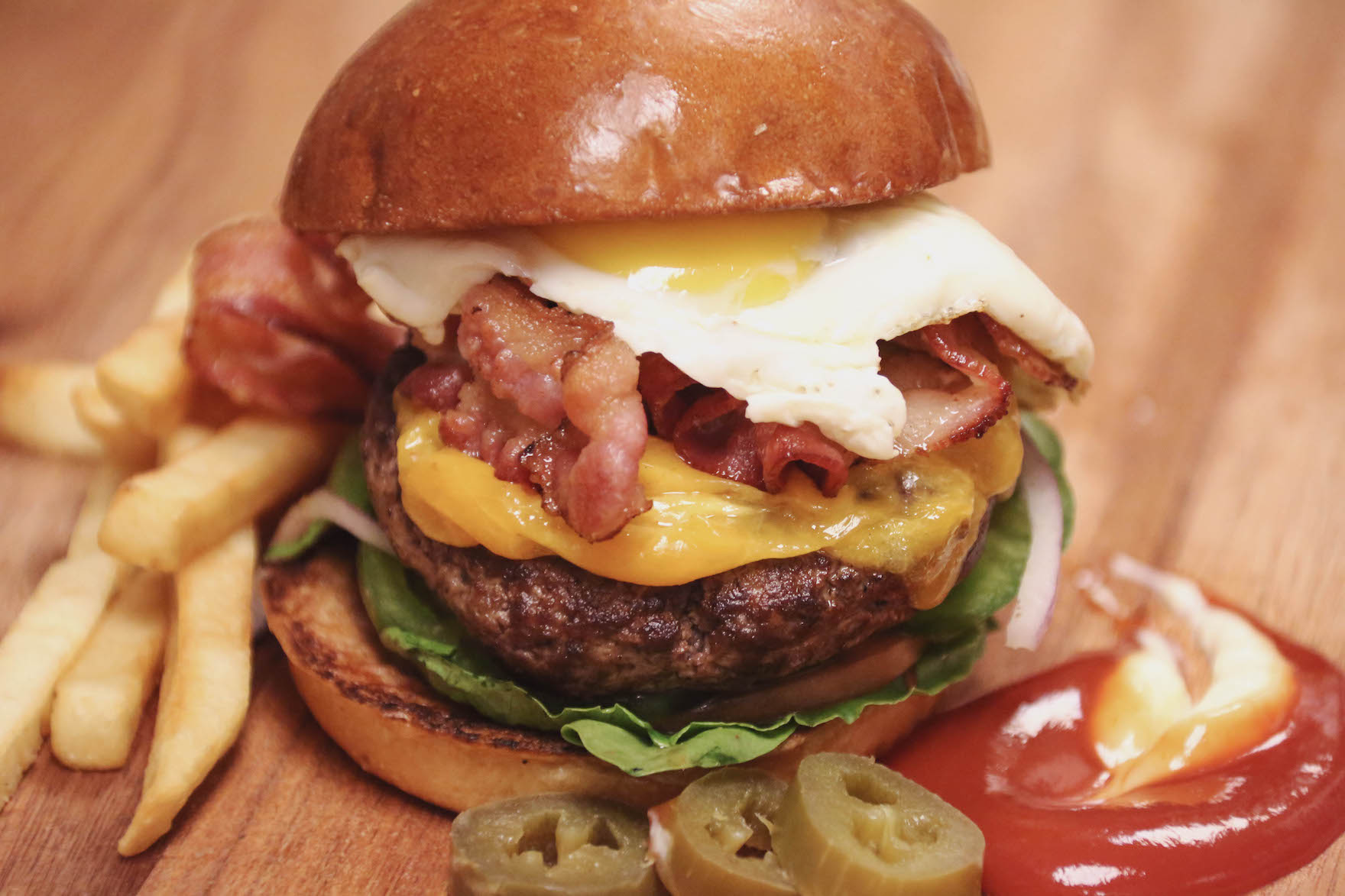 Order Bacon Steakburger food online from The Burger Joint store, New York on bringmethat.com