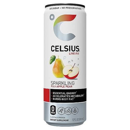 Order Celsius | Fuji Pear food online from Mr Fries Man store, Simi Valley on bringmethat.com