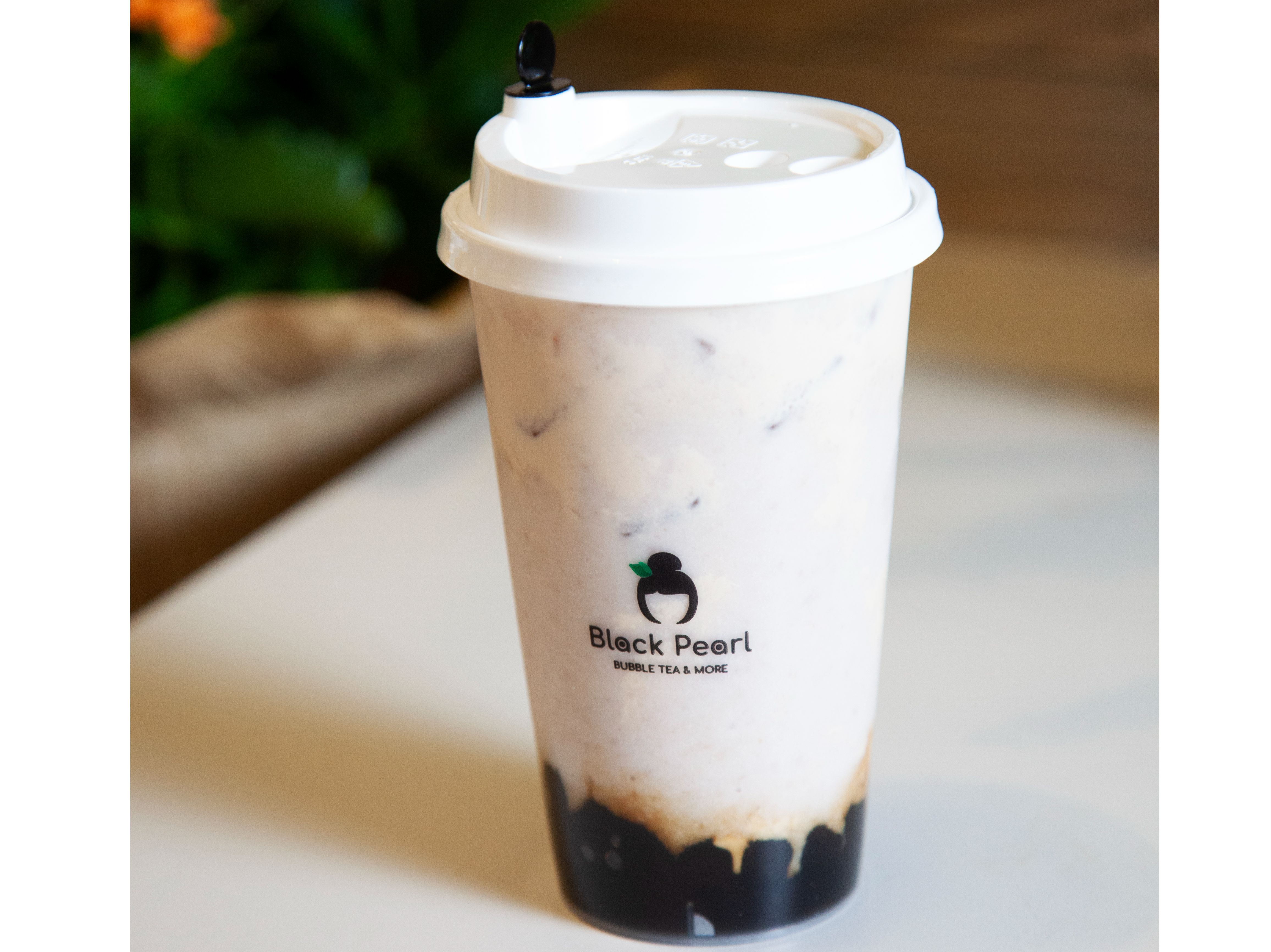 Order Taro Milk Tea food online from Black Pearl store, Valley Stream on bringmethat.com