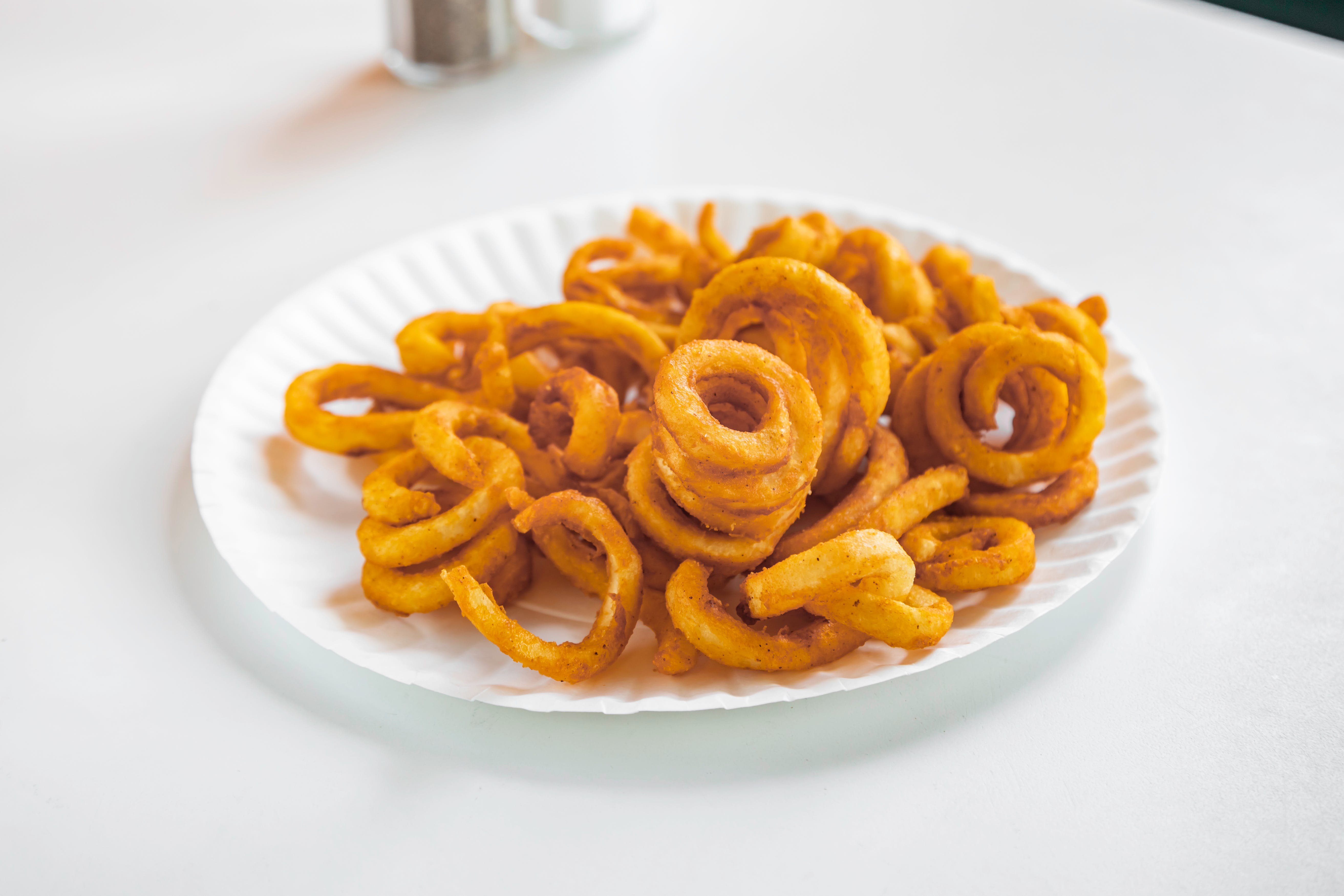Order Curly Fries - Appetizer food online from Boston Bay Pizza 2 store, Westfield on bringmethat.com