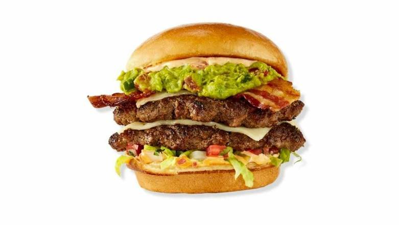 Order Guacamole Bacon Burger food online from Cosmic Wings store, Fairfield on bringmethat.com