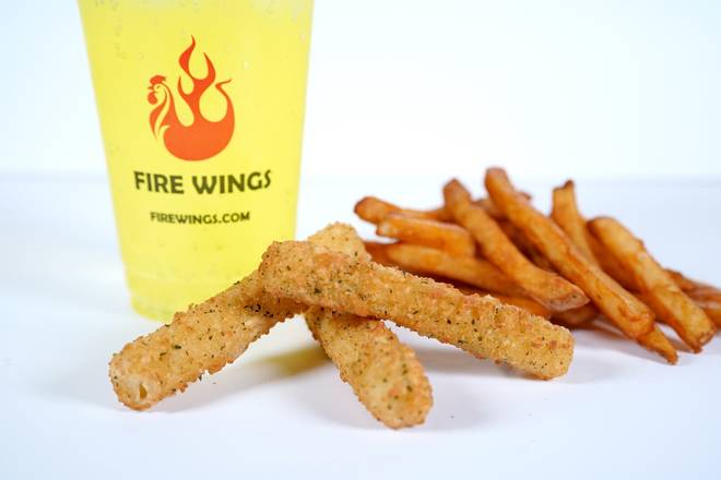Order MINI 3 PC MOZZ STICKS food online from Fire Wings store, Irvine on bringmethat.com