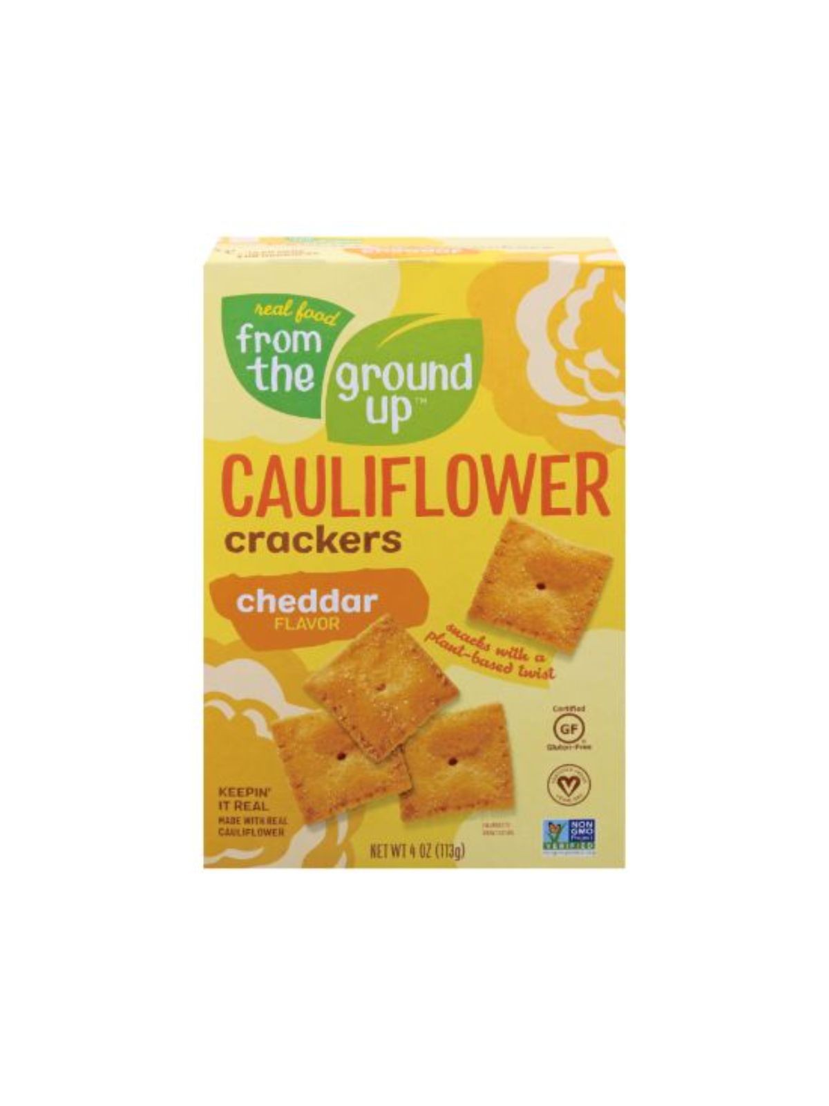 Order From the Ground Up Cauliflower Cheddar Crackers (4 oz) food online from Stock-Up Mart store, Marietta on bringmethat.com