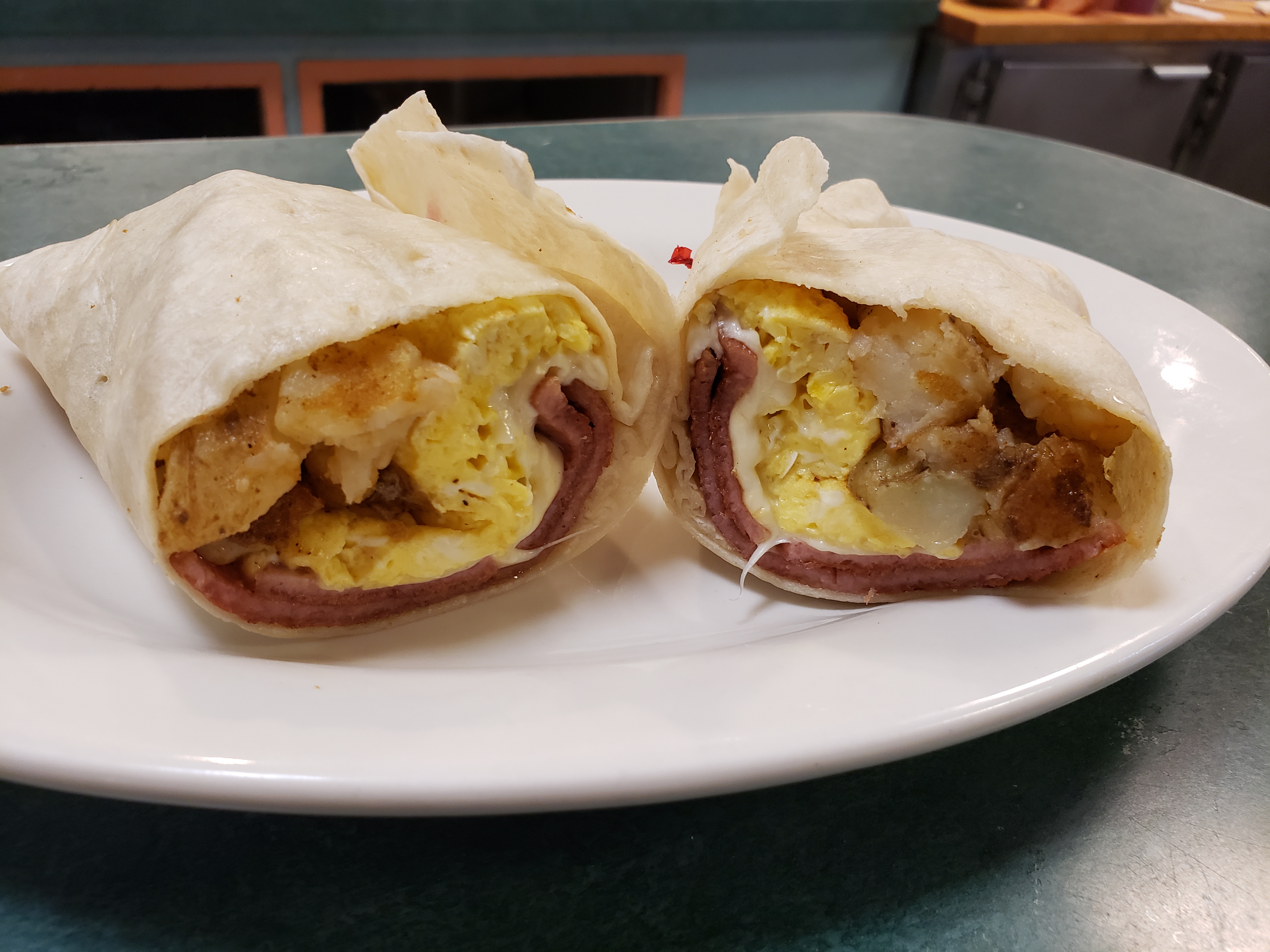 Order Campus Breakfast Wrap food online from Campus Sub Shop Ii store, Springfield on bringmethat.com