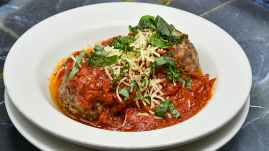 Order SRF Wagyu Meatballs food online from Morton The Steakhouse store, Palm Desert on bringmethat.com