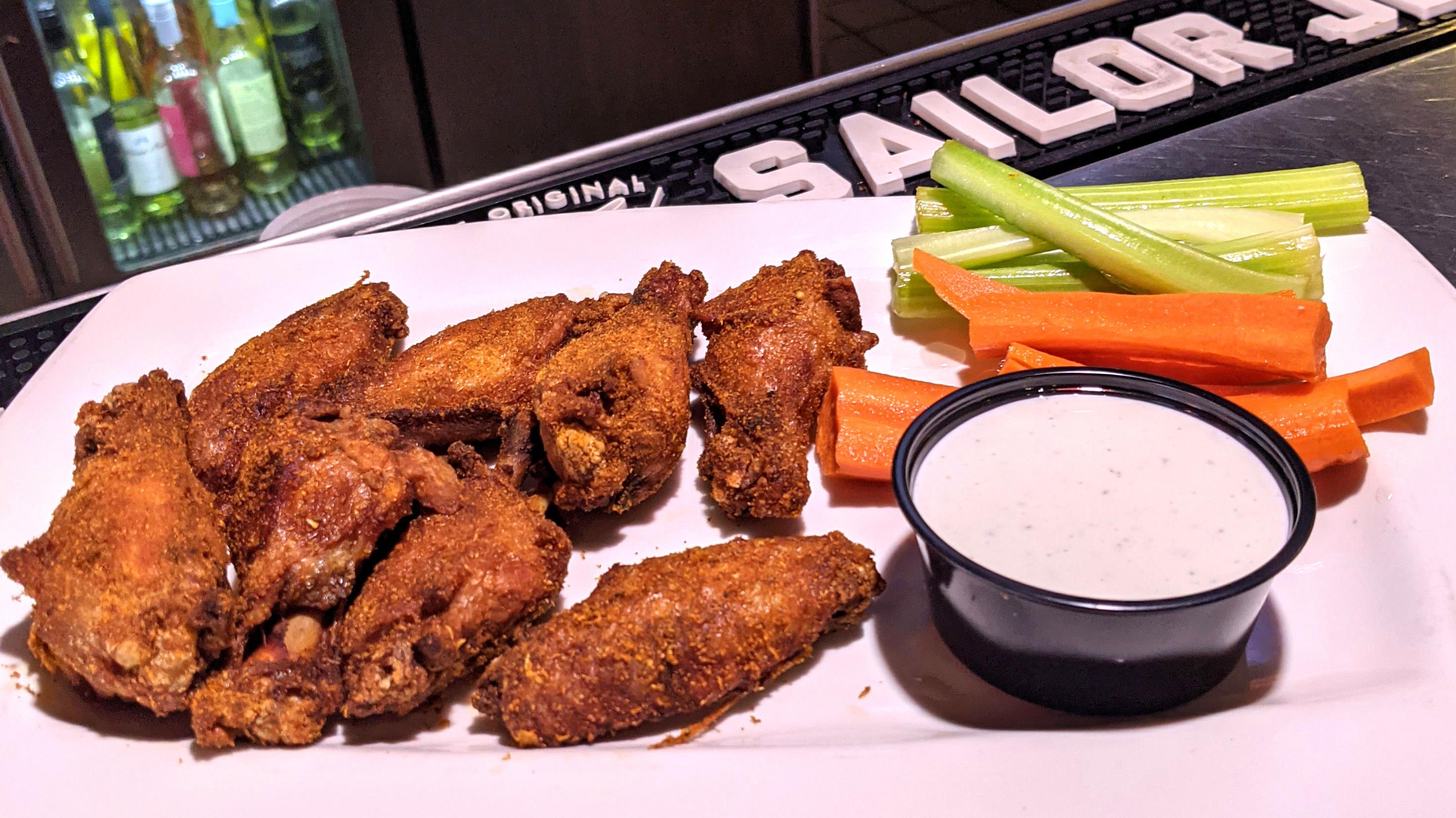 Order Wings food online from Hillcrest Restaurant And Taphouse store, Antioch on bringmethat.com
