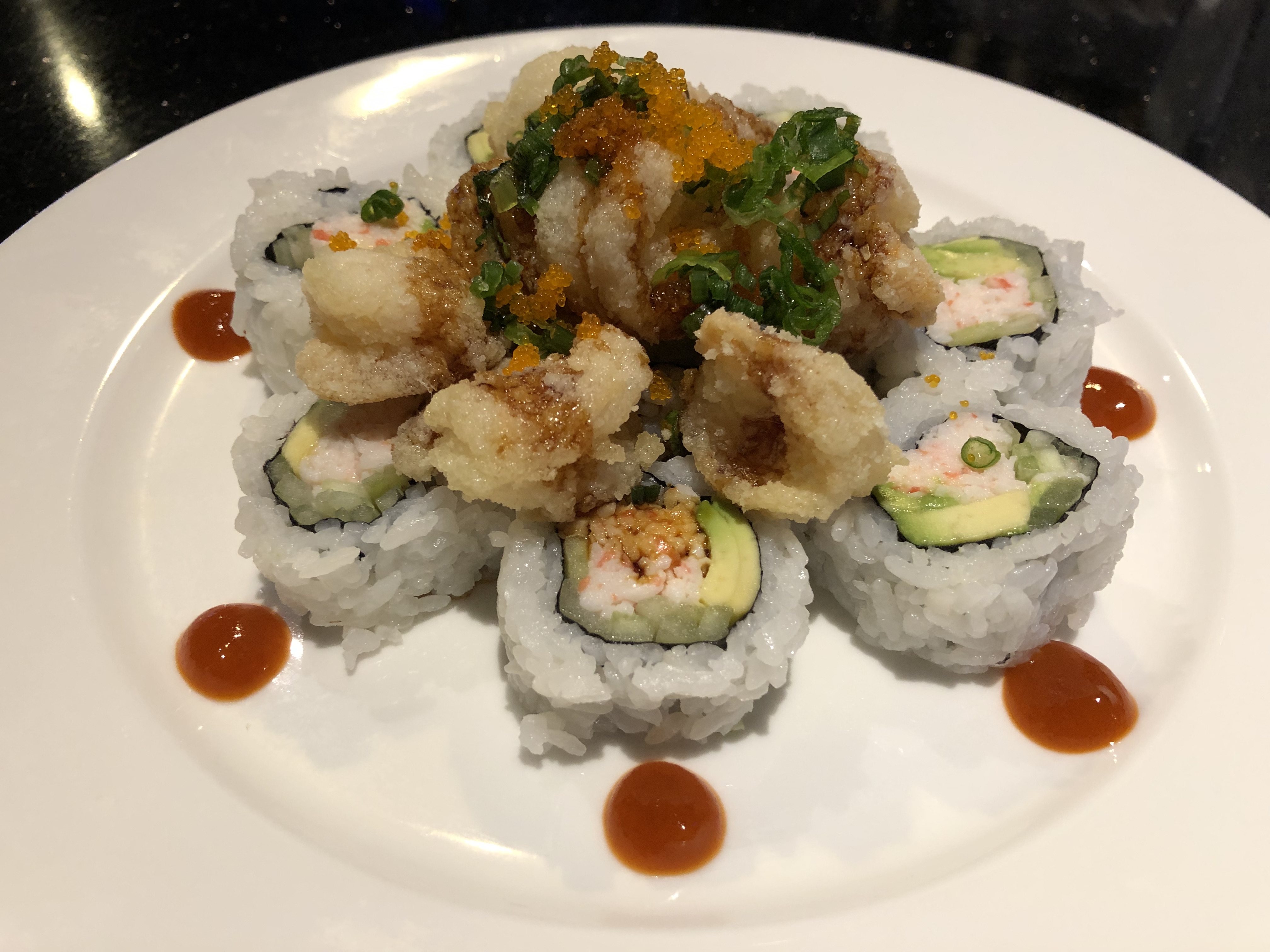 Order Cajun Shrimp Roll (NEW) food online from Shogun Sushi store, Santa Clarita on bringmethat.com