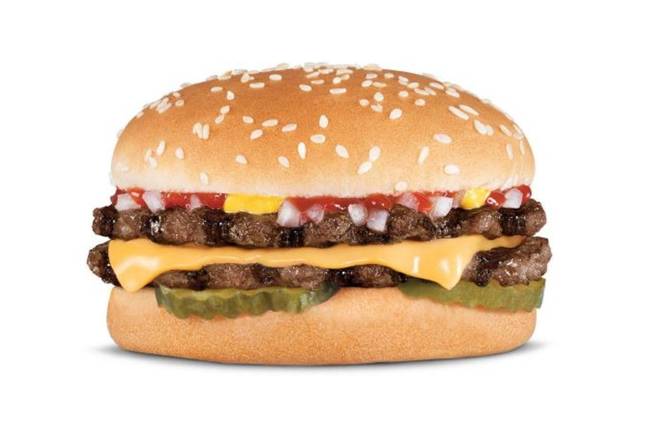 Order Double Cheeseburger food online from Hardee's 1329 store, Castle Hayne on bringmethat.com