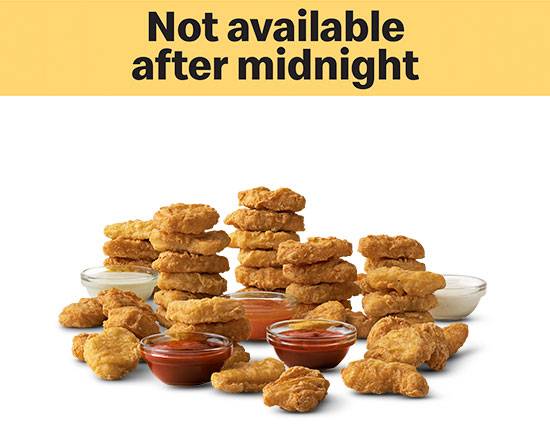 Order 40 McNuggets food online from Mcdonald store, LITTLE ROCK on bringmethat.com
