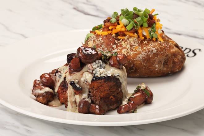 Order Bleu Cheese Filet* food online from Firebirds Wood Fired Grill store, Eatontown on bringmethat.com