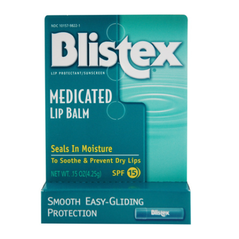 Order Blistex Medicated Lip Balm .15oz food online from 7-Eleven store, San Juan Capistrano on bringmethat.com