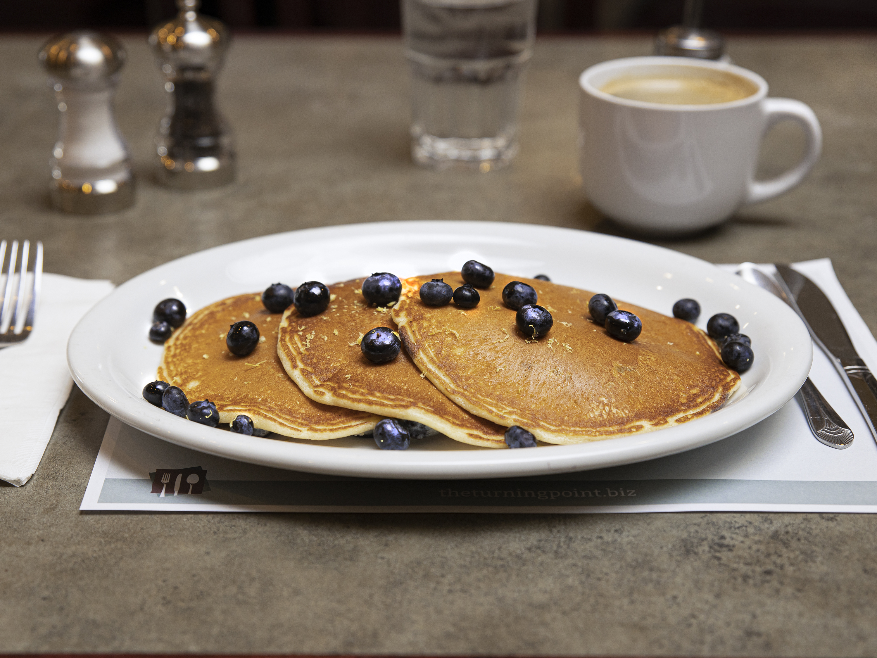 Order Lemon Blueberry Dream Pancake food online from Turning Point Of Newtown store, Newtown on bringmethat.com