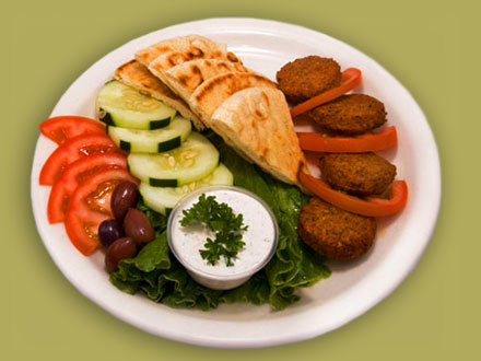 Order Falafel Appetizer food online from Troy Greek Restaurant store, San Diego on bringmethat.com