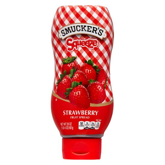 Order Smucker's Squeeze Strawberry Jelly 20oz food online from Everyday Needs by Gopuff store, Stamford on bringmethat.com