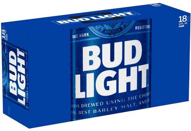 Order Budlight 18pack cans food online from Luckys Liquor store, Los Angeles on bringmethat.com
