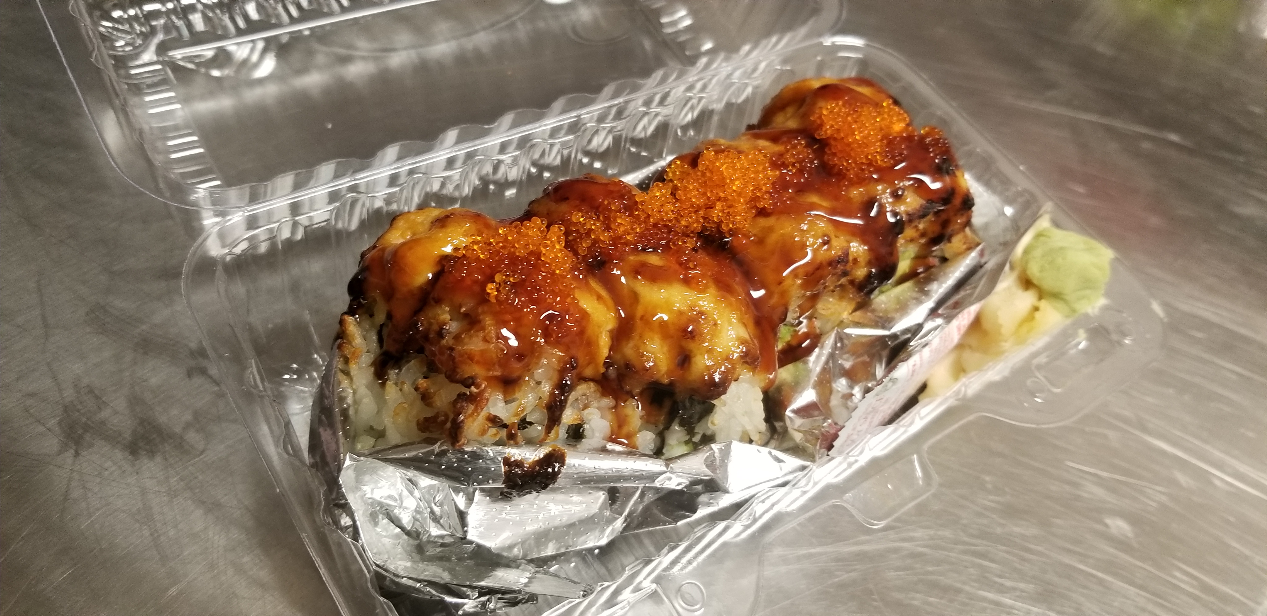 Order Volcano Roll food online from Cu Sushi store, Salinas on bringmethat.com