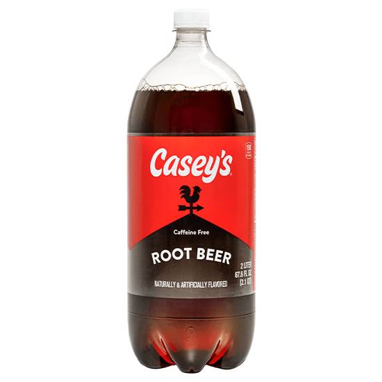 Order Casey's Root Beer 2 Liter food online from Caseys Carry Out Pizza store, Van Meter on bringmethat.com