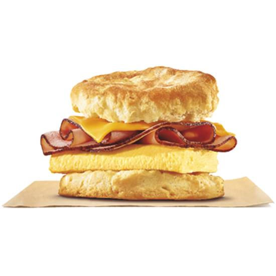 Order Ham, Egg & Cheese Biscuit food online from Burger King store, Spartanburg on bringmethat.com