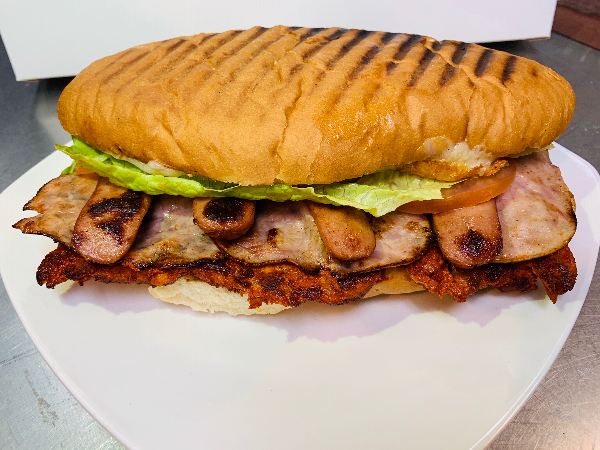 Order Torta De Cesina food online from Francis Bakery And Mexican Food store, Thousand Oaks on bringmethat.com