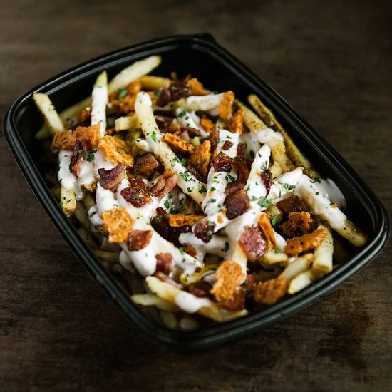 Order THREE CHEESE FRIES food online from Beauty & The Burger store, Wilmington on bringmethat.com
