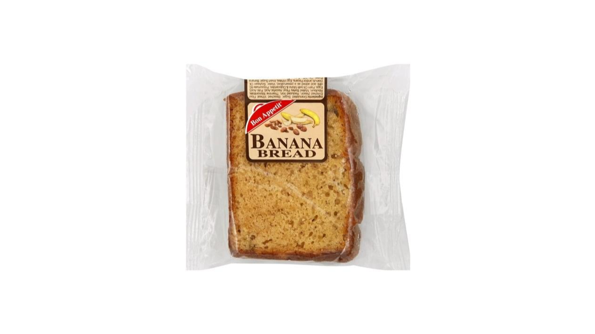 Order Bon Appetit Bananna Nut Cake Slice 4z food online from Rebel store, Antioch on bringmethat.com