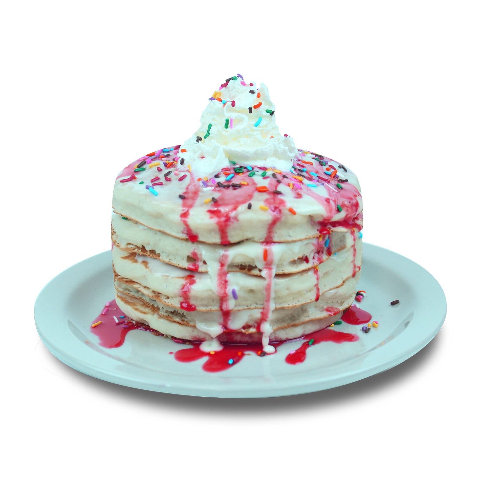 Order Birthday Pancakes - Stack  (3 Pancakes) food online from WePancakes store, Midwest City on bringmethat.com